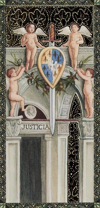 Tarotkaart 'Aas van Zwaarden'