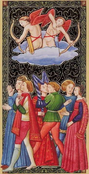 Tarotkaart 'De Geliefden'
