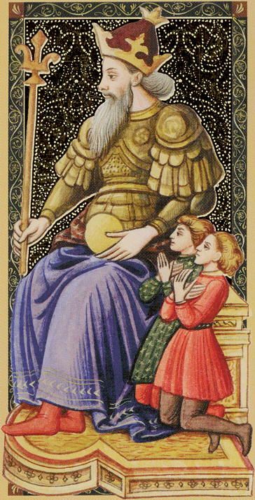 Tarotkaart 'De Keizer'