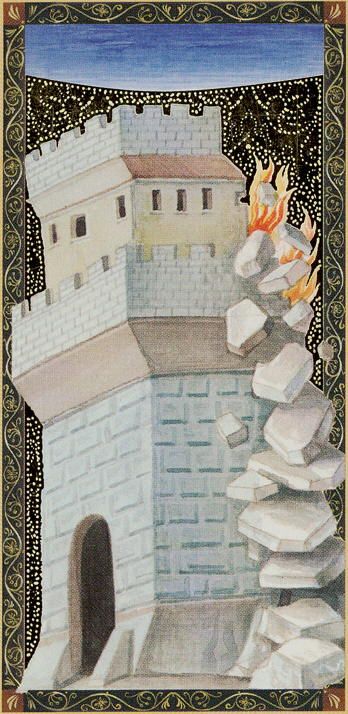 Tarotkaart 'De Toren'