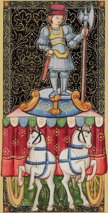 Tarotkaart 'De Zegewagen'
