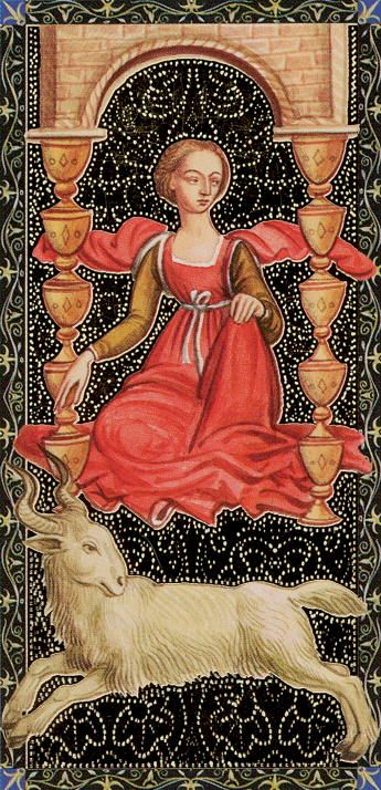 Tarotkaart 'Tien van Kelken'