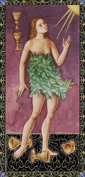 Tarotkaart 'Vijf van Kelken'