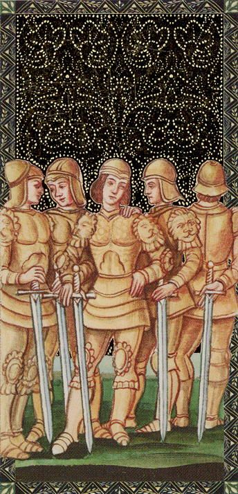 Tarotkaart 'Vijf van Zwaarden'