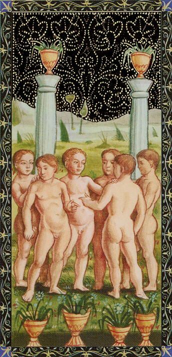 Tarotkaart 'Zes van Kelken'