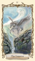 Tarotkaart 'De Keizer'
