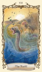 Tarotkaart 'De Wereld'