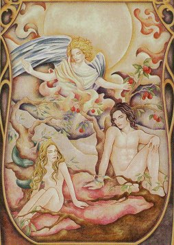 Tarotkaart 'De Geliefden'