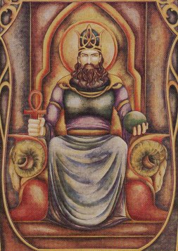 Tarotkaart 'De Keizer'