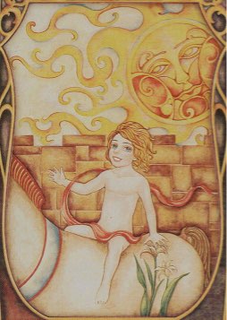 Tarotkaart 'De Zon'