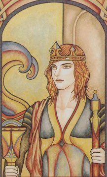 Tarotkaart 'Koning van Kelken'