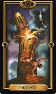 Tarotkaart 'De Toren'
