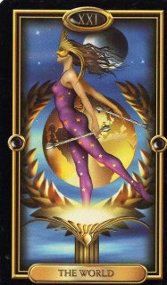 Tarotkaart 'De Wereld'