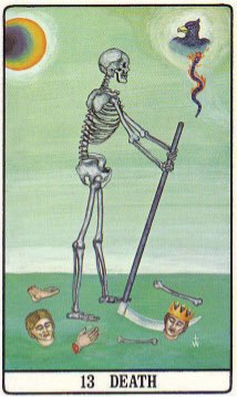 Tarotkaart 'De Dood'