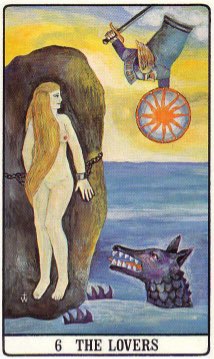 Tarotkaart 'De Geliefden'