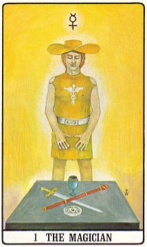 Tarotkaart 'De Magiër'
