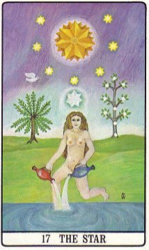 Tarotkaart 'De Ster'