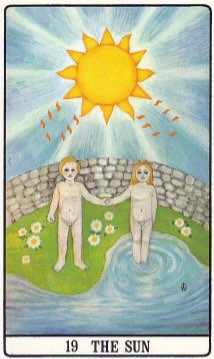 Tarotkaart 'De Zon'