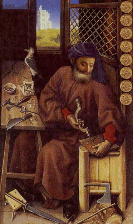 Tarotkaart 'Acht van Pentagrammen'