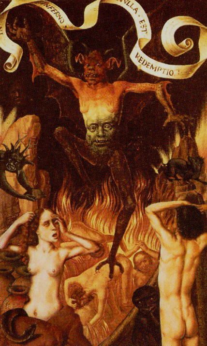 Tarotkaart 'De Duivel'