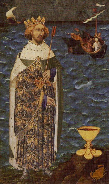 Tarotkaart 'Koning van Kelken'