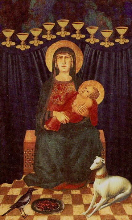 Tarotkaart 'Negen van Kelken'