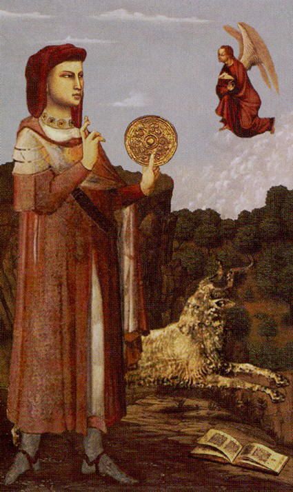 Tarotkaart 'Schildknaap van Pentagrammen'