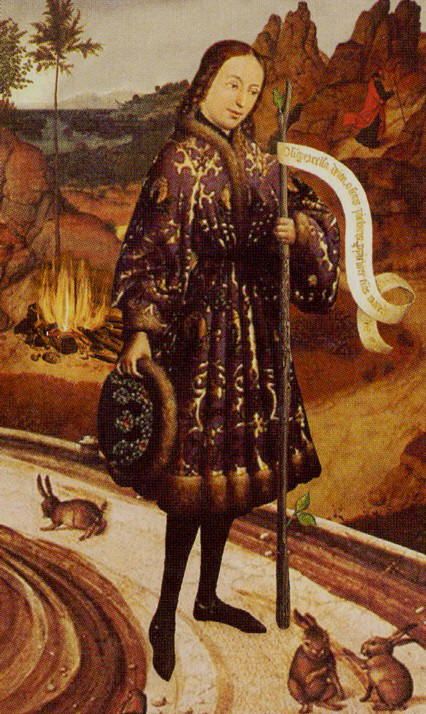 Tarotkaart 'Schildknaap van Staven'