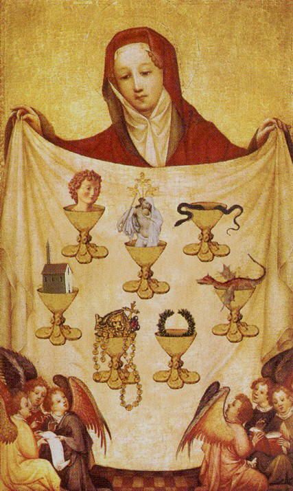 Tarotkaart 'Zeven van Kelken'