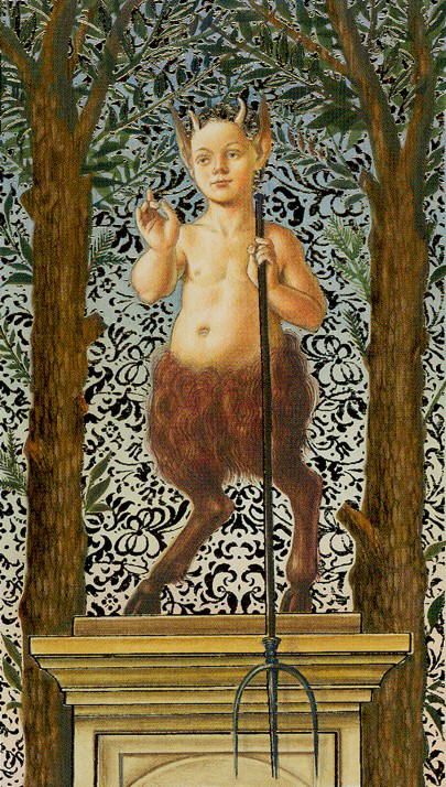 Tarotkaart 'De Duivel'