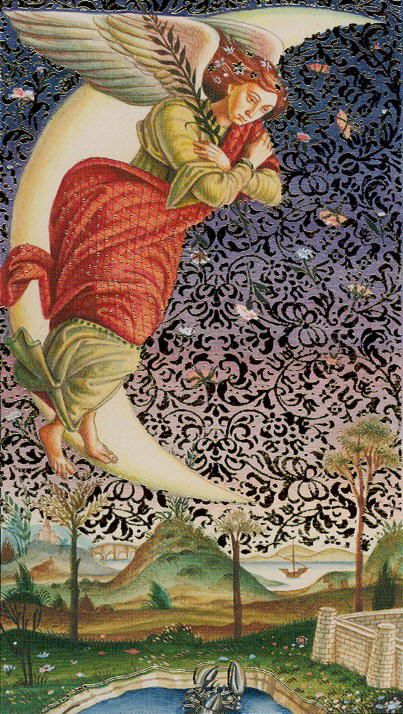 Tarotkaart 'De Maan'