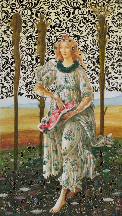 Tarotkaart 'Drie van Staven'