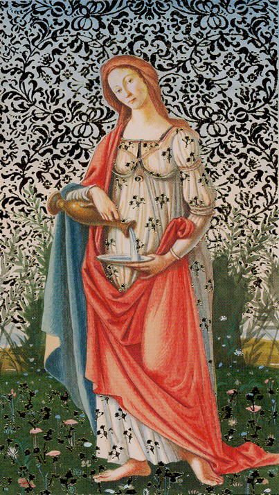 Tarotkaart 'Matigheid'