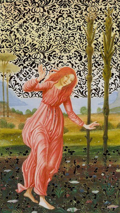 Tarotkaart 'Twee van Staven'