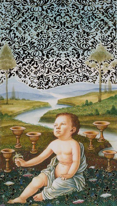 Tarotkaart 'Zes van Kelken'