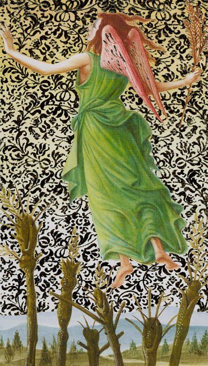 Tarotkaart 'Zes van Staven'