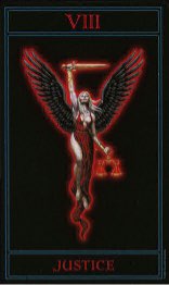 Tarotkaart 'Gerechtigheid'