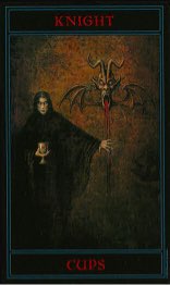 Tarotkaart 'Ridder van Kelken'