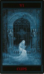 Tarotkaart 'Zes van Kelken'