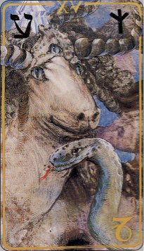 Tarotkaart 'De Duivel'