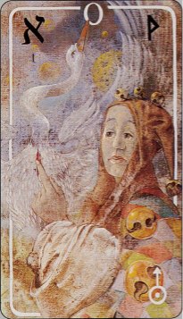 Tarotkaart 'De Dwaas'