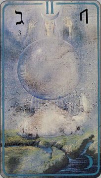 Tarotkaart 'De Hogepriesteres'
