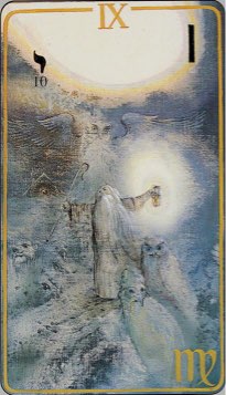 Tarotkaart 'De Kluizenaar'