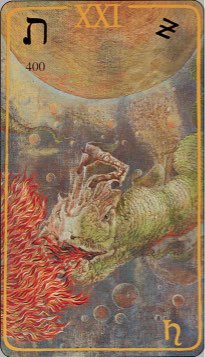 Tarotkaart 'De Wereld'