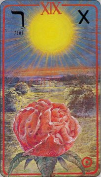 Tarotkaart 'De Zon'