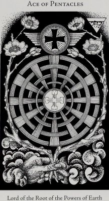Tarotkaart 'Aas van Pentagrammen'