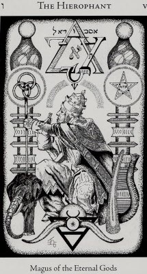 Tarotkaart 'De Hierofant'