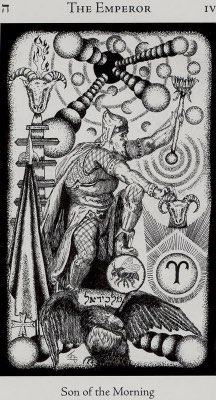 Tarotkaart 'De Keizer'