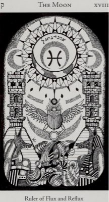 Tarotkaart 'De Maan'