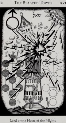 Tarotkaart 'De Toren'